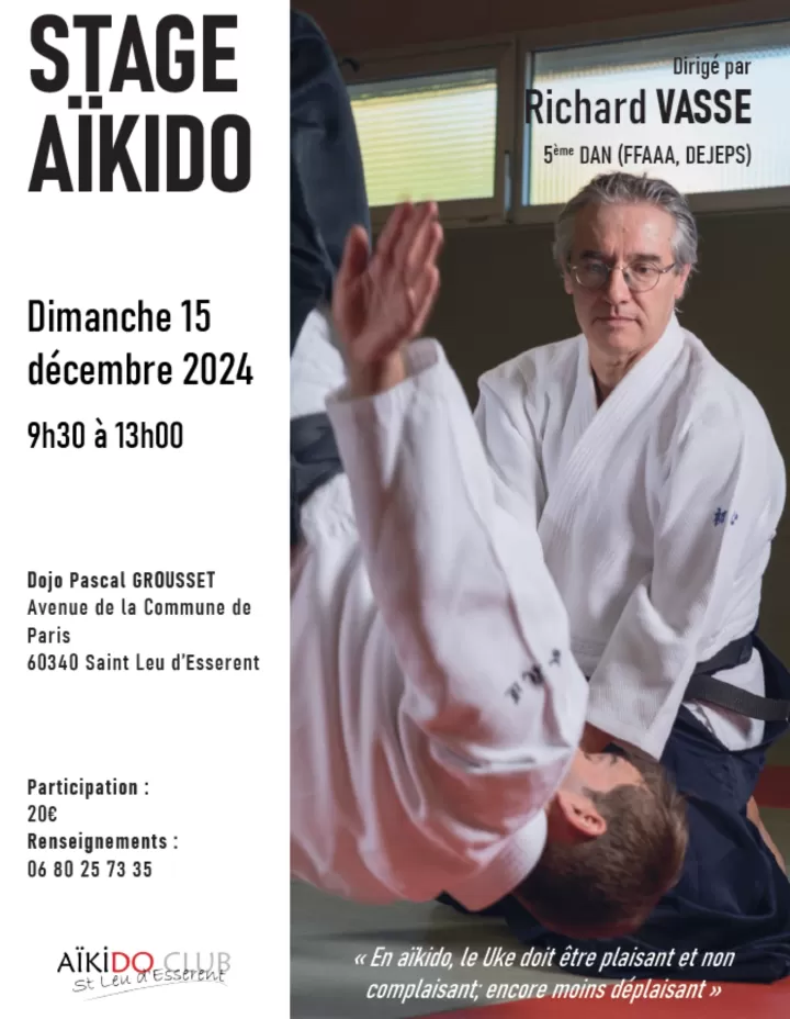 stage aikido oise